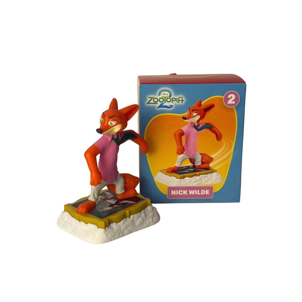 McDonald's Happy Meal Toy Disney Zootopia 2 - #2 Nick Wilde NEW